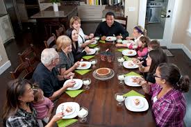 large family dining table