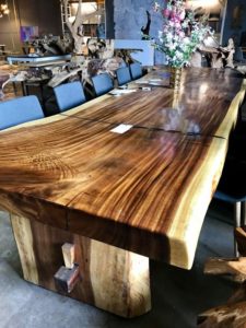 live edge table